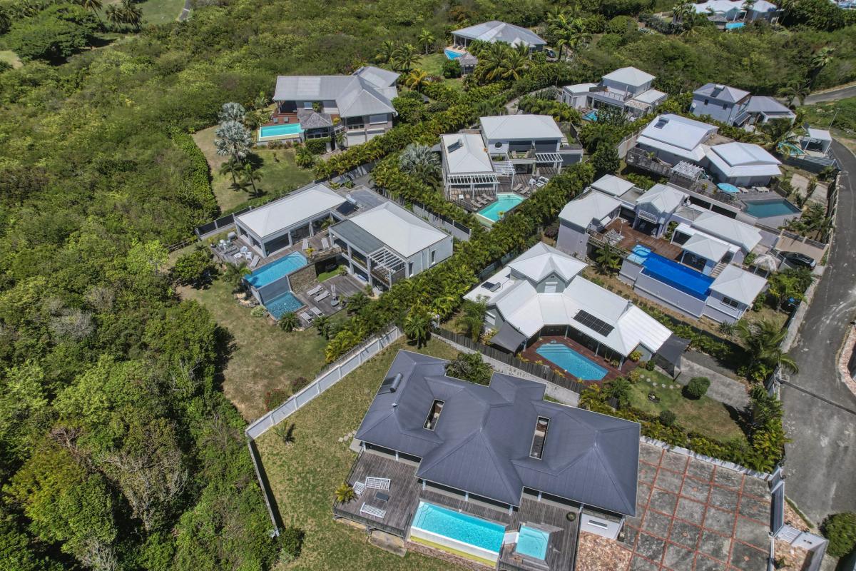 47.Location villa piscine Sainte Anne Guadeloupe_Vue du ciel